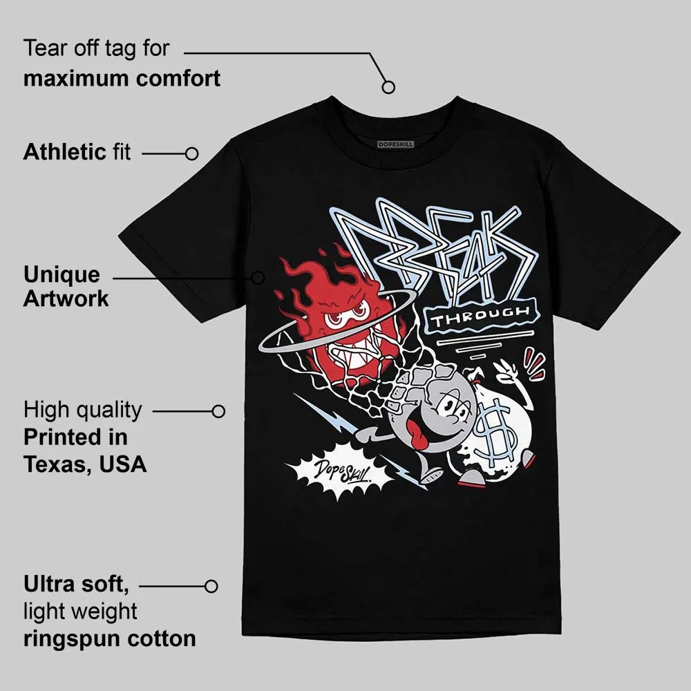 Black Metallic Reimagined 5s DopeSkill T-Shirt Break Through Graphic sold by DopeSkill product image thumbnail 3