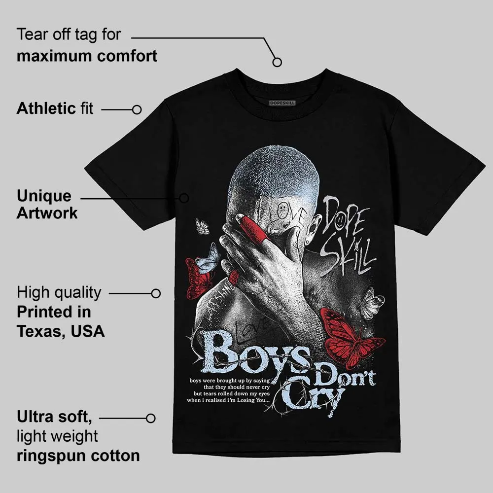 Black Metallic Reimagined 5s DopeSkill T-Shirt Boys Don't Cry Graphic sold by DopeSkill product image thumbnail 3