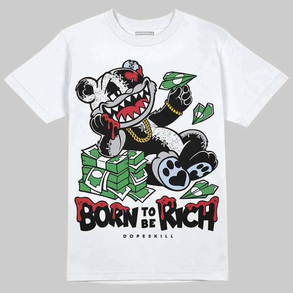 Black Metallic Reimagined 5s DopeSkill T-Shirt Born To Be Rich Graphic sold by DopeSkill product image thumbnail 2