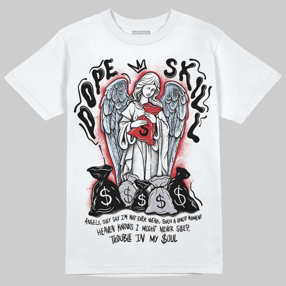 Black Metallic Reimagined 5s DopeSkill T-Shirt Angels Graphic sold by DopeSkill product image thumbnail 2