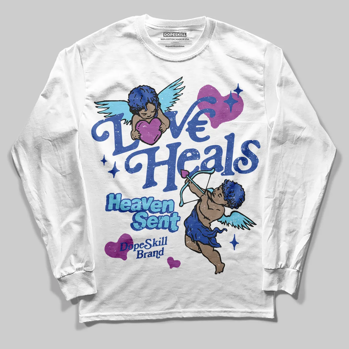 SB Dunk Argon DopeSkill Long Sleeve T-Shirt New Love Heals Graphic sold by DopeSkill