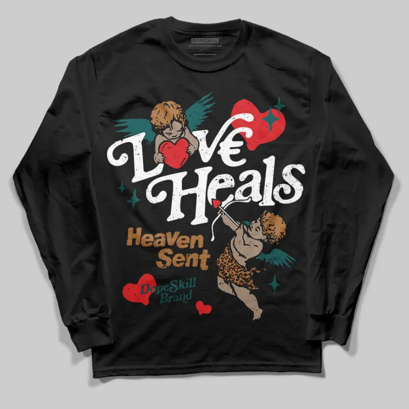 Samba Leopard Pack Collegiate Green DopeSkill Long Sleeve T-Shirt New Love Heals Graphic sold by DopeSkill