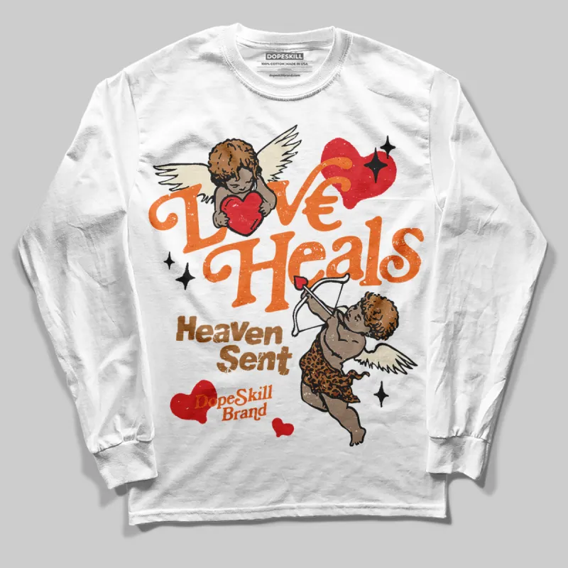 Samba Leopard Pack Preloved Red DopeSkill Long Sleeve T-Shirt New Love Heals Graphic sold by DopeSkill