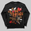 Samba Leopard Pack Preloved Red DopeSkill Long Sleeve T-Shirt New Love Heals Graphic sold by DopeSkill