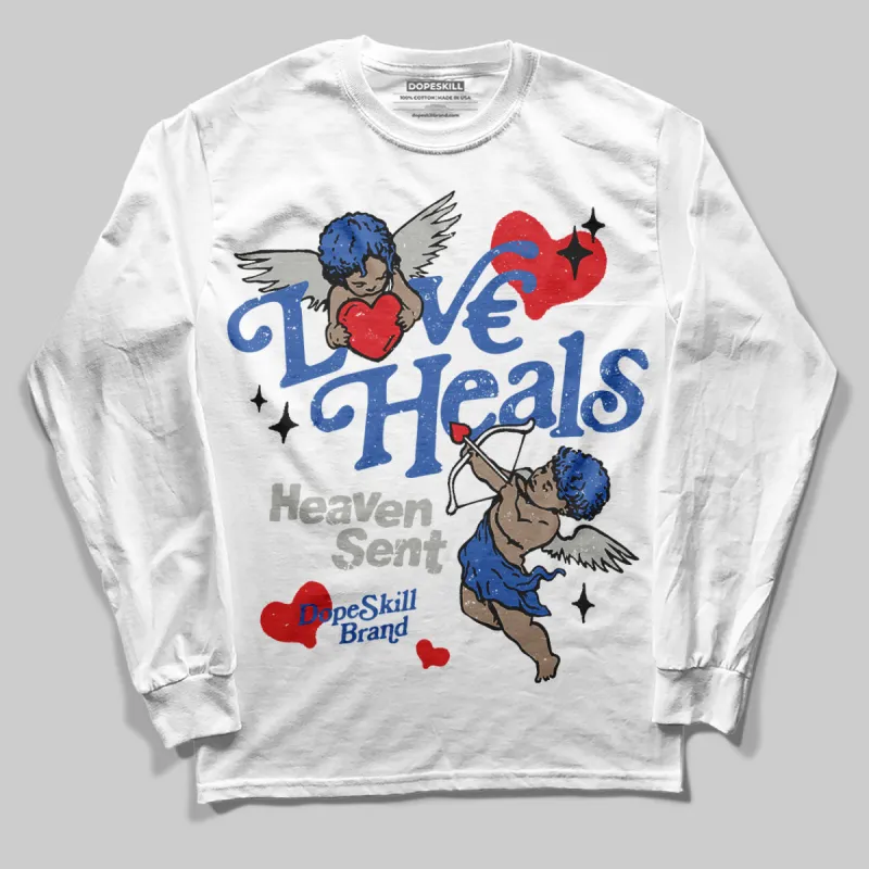 Lucky Shorts 3s DopeSkill Long Sleeve T-Shirt New Love Heals Graphic sold by DopeSkill