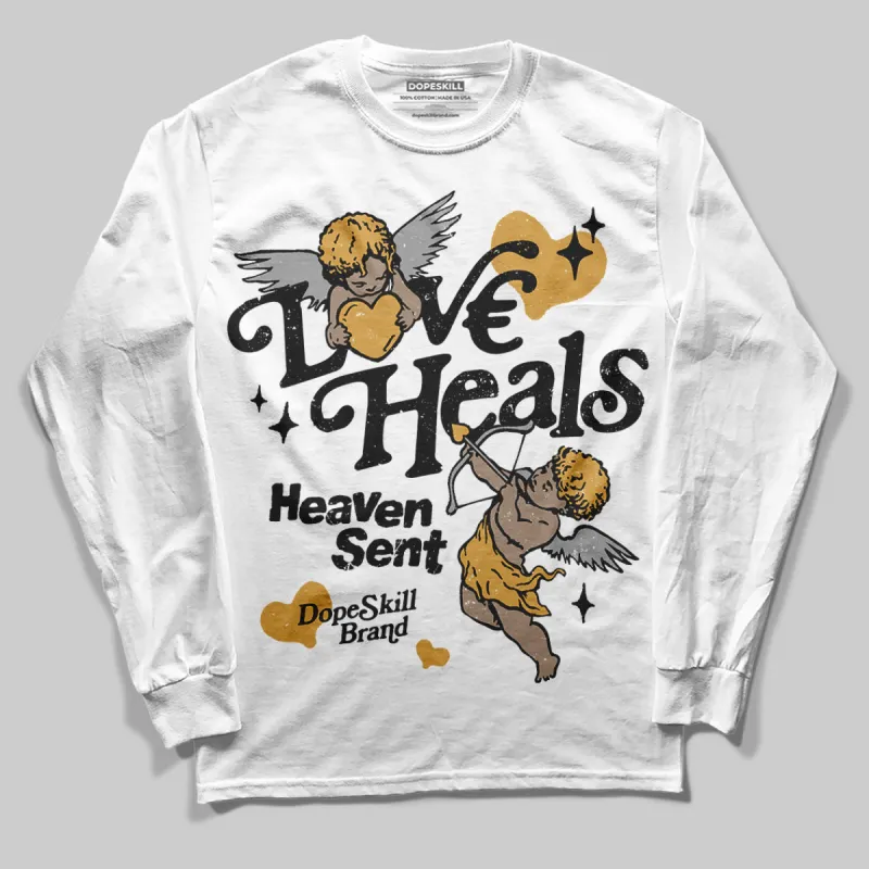 Gratitude 11s DopeSkill Long Sleeve T-Shirt New Love Heals Graphic sold by DopeSkill