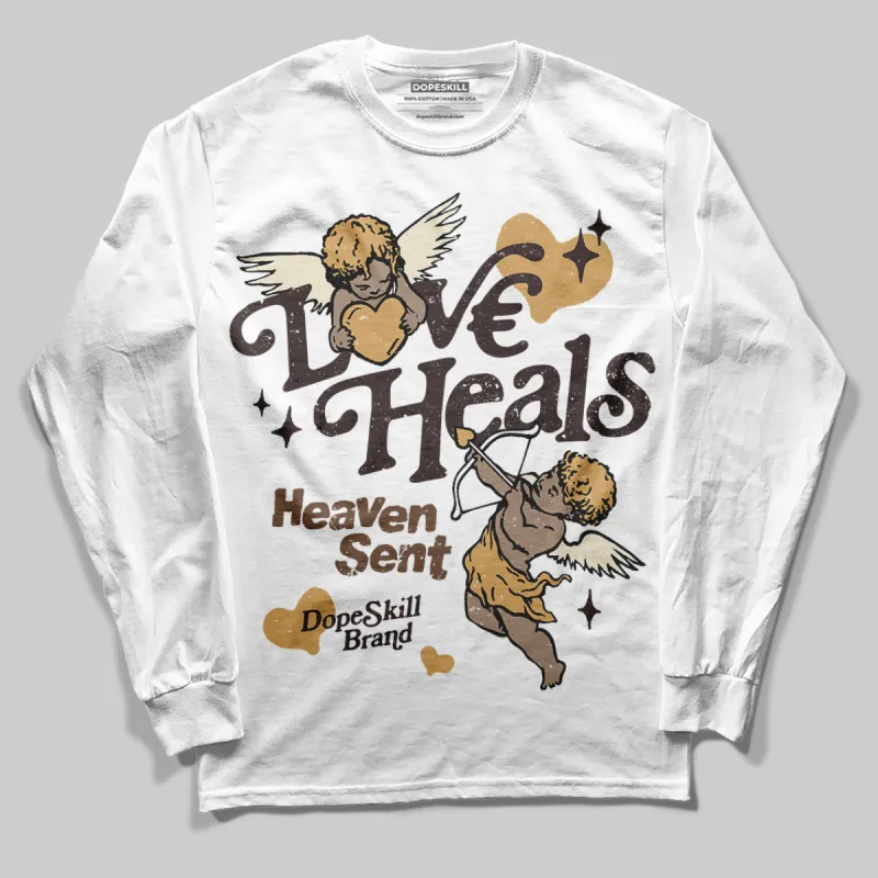 Earth 5s DopeSkill Long Sleeve T-Shirt New Love Heals Graphic sold by DopeSkill
