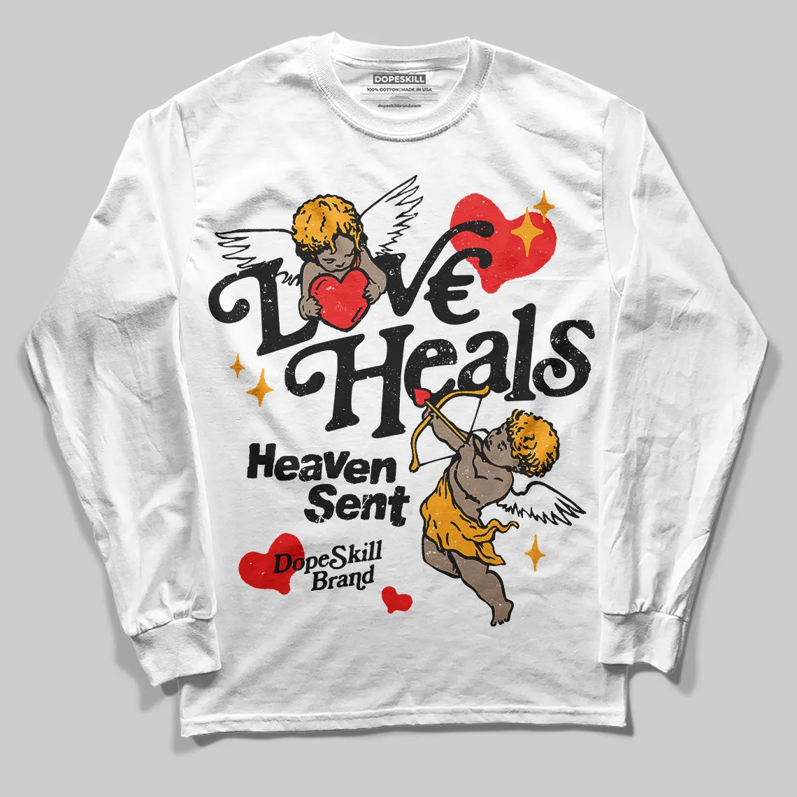 Black Taxi 12s DopeSkill Long Sleeve T-Shirt New Love Heals Graphic sold by DopeSkill product image thumbnail 2