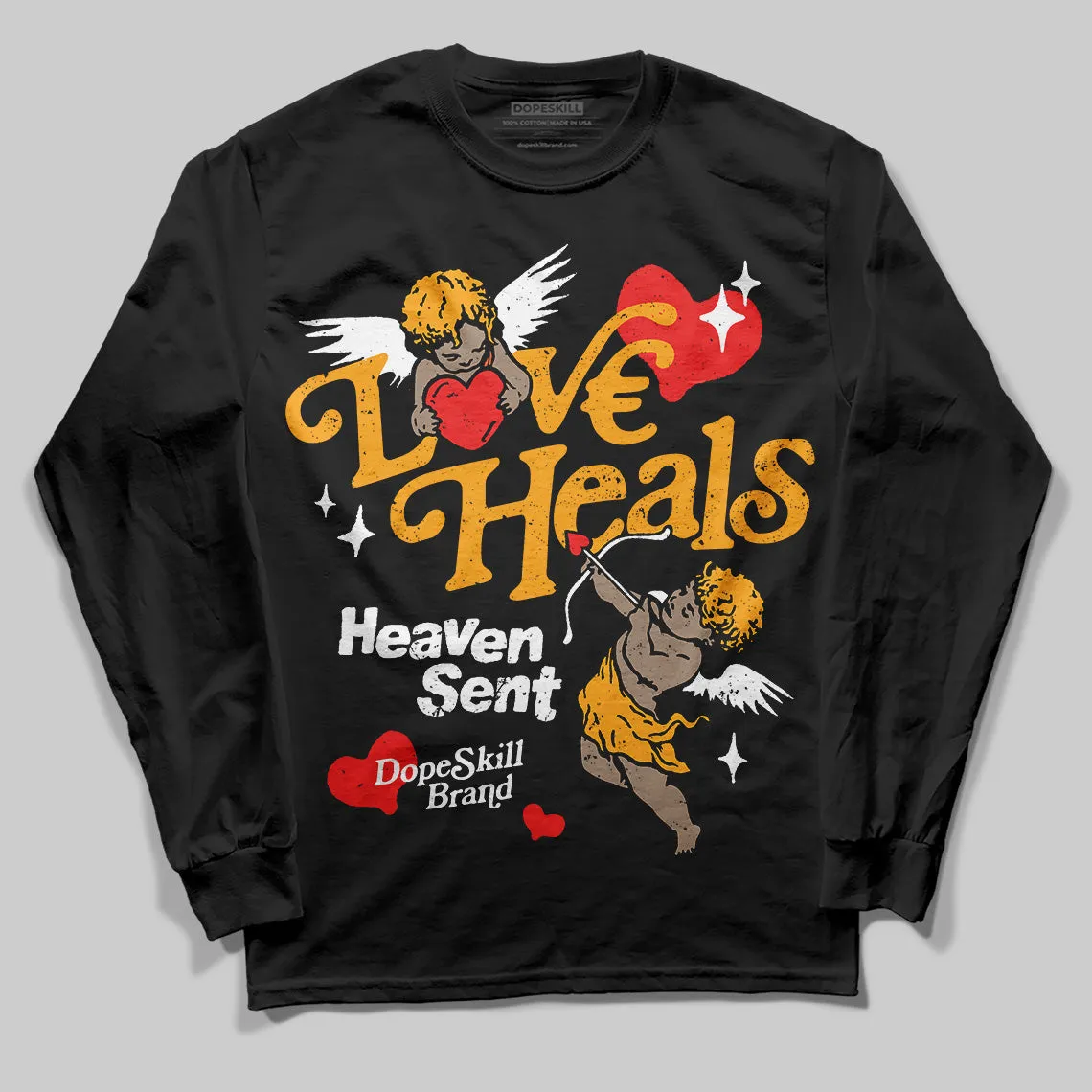 Black Taxi 12s DopeSkill Long Sleeve T-Shirt New Love Heals Graphic sold by DopeSkill