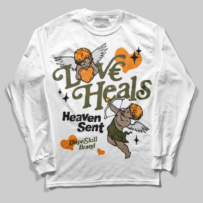 Olive Collection DopeSkill Long Sleeve T-Shirt New Love Heals Graphic sold by DopeSkill