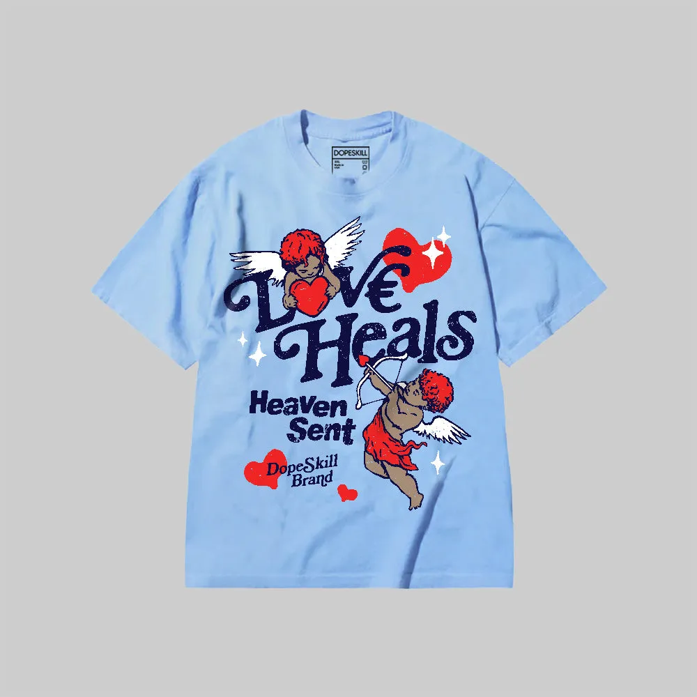 New Love Heals DopeSkill Premium T-shirt sold by DopeSkill product image thumbnail 3
