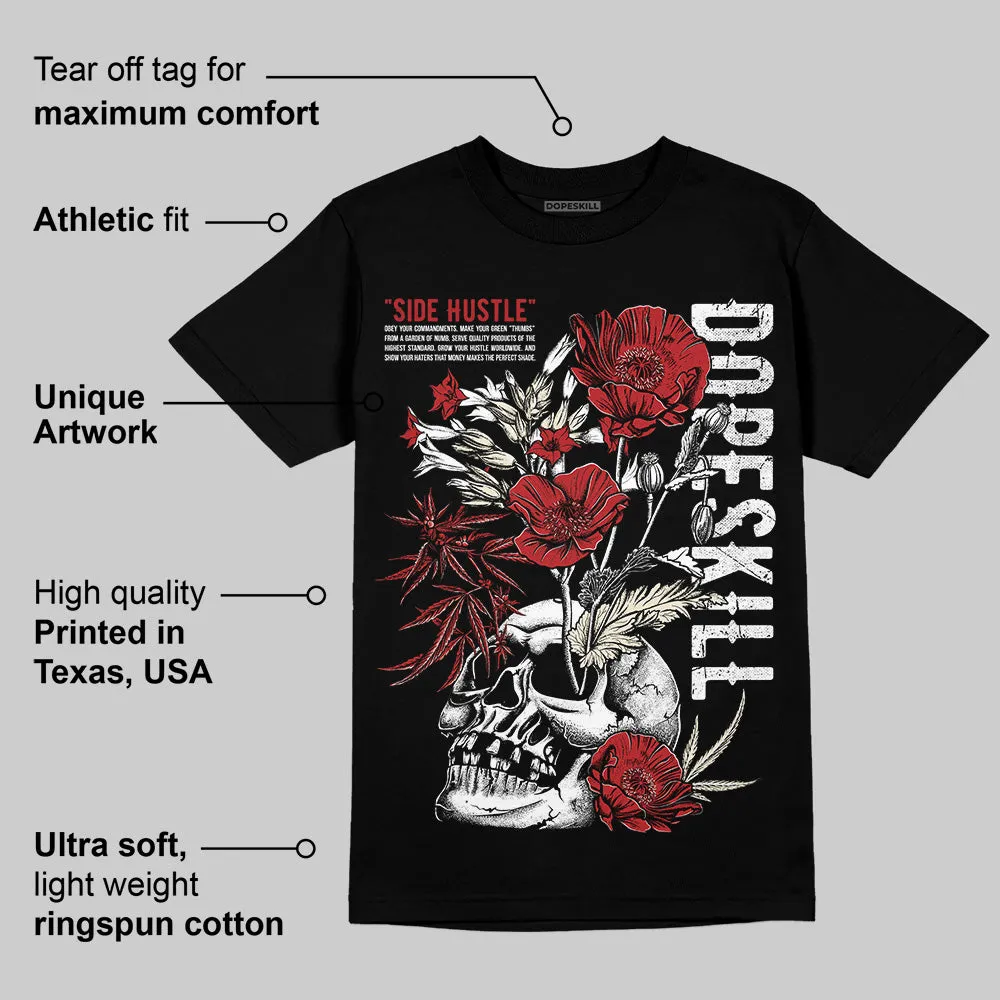 Black Toe Reimagined 1s DopeSkill T-Shirt Side Hustle Graphic sold by DopeSkill product image thumbnail 4