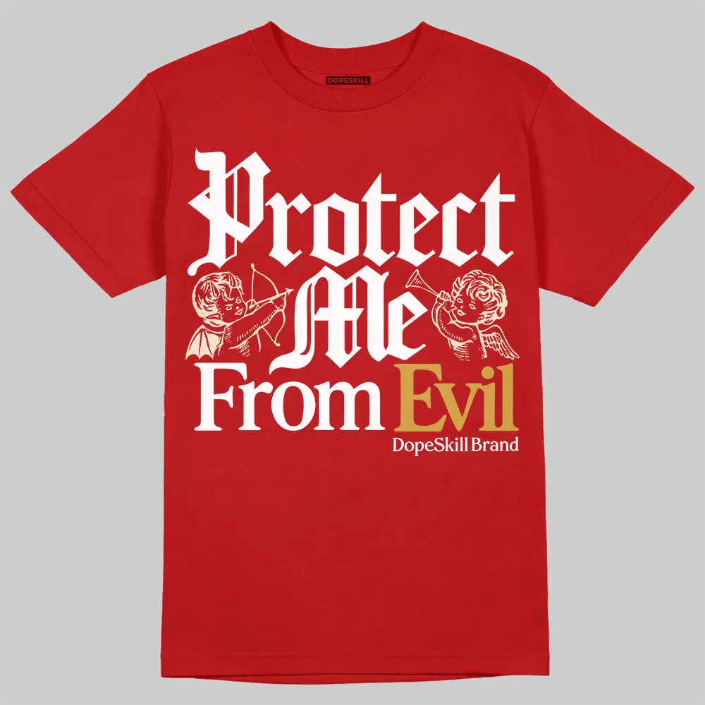 Black Toe Reimagined 1s DopeSkill T-Shirt Protect Me From Evil Graphic sold by DopeSkill product image thumbnail 3