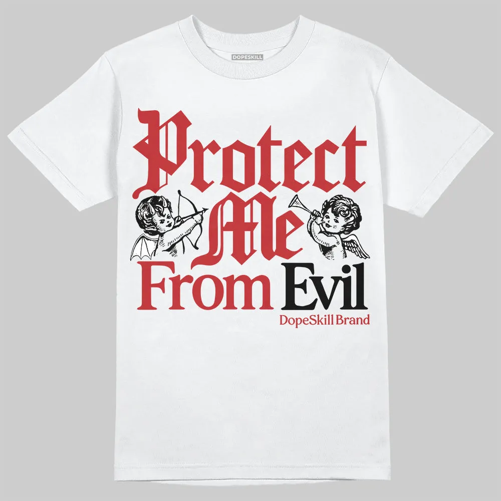 Black Toe Reimagined 1s DopeSkill T-Shirt Protect Me From Evil Graphic sold by DopeSkill product image thumbnail 2