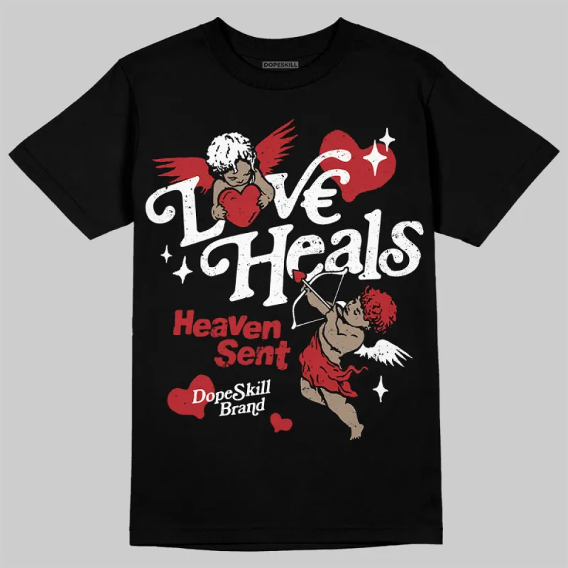 Black Toe Reimagined 1s DopeSkill T-Shirt New Love Heals Graphic sold by DopeSkill
