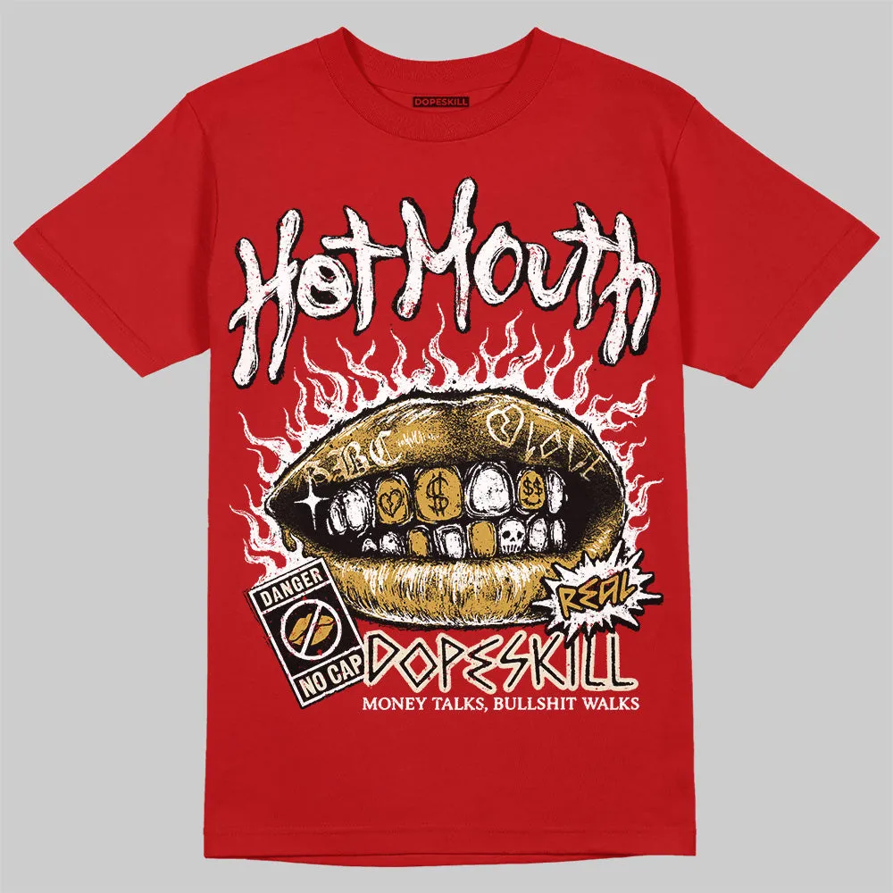 Black Toe Reimagined 1s DopeSkill T-Shirt Hot Mouth Graphic sold by DopeSkill product image thumbnail 3