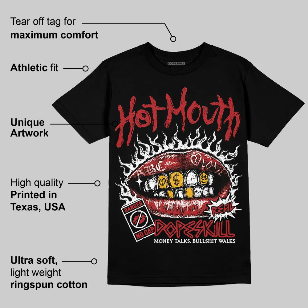 Black Toe Reimagined 1s DopeSkill T-Shirt Hot Mouth Graphic sold by DopeSkill product image thumbnail 4