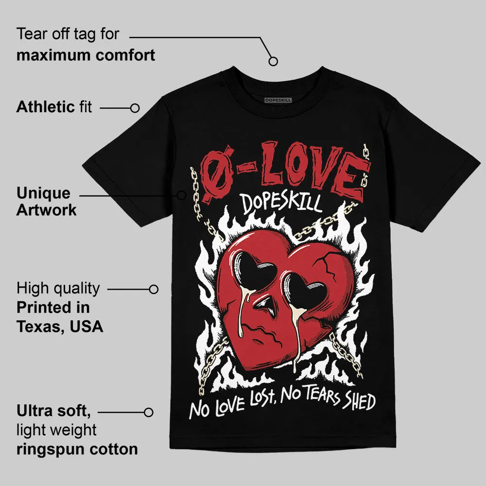 Black Toe Reimagined 1s DopeSkill T-Shirt Crying Heart Graphic sold by DopeSkill product image thumbnail 4