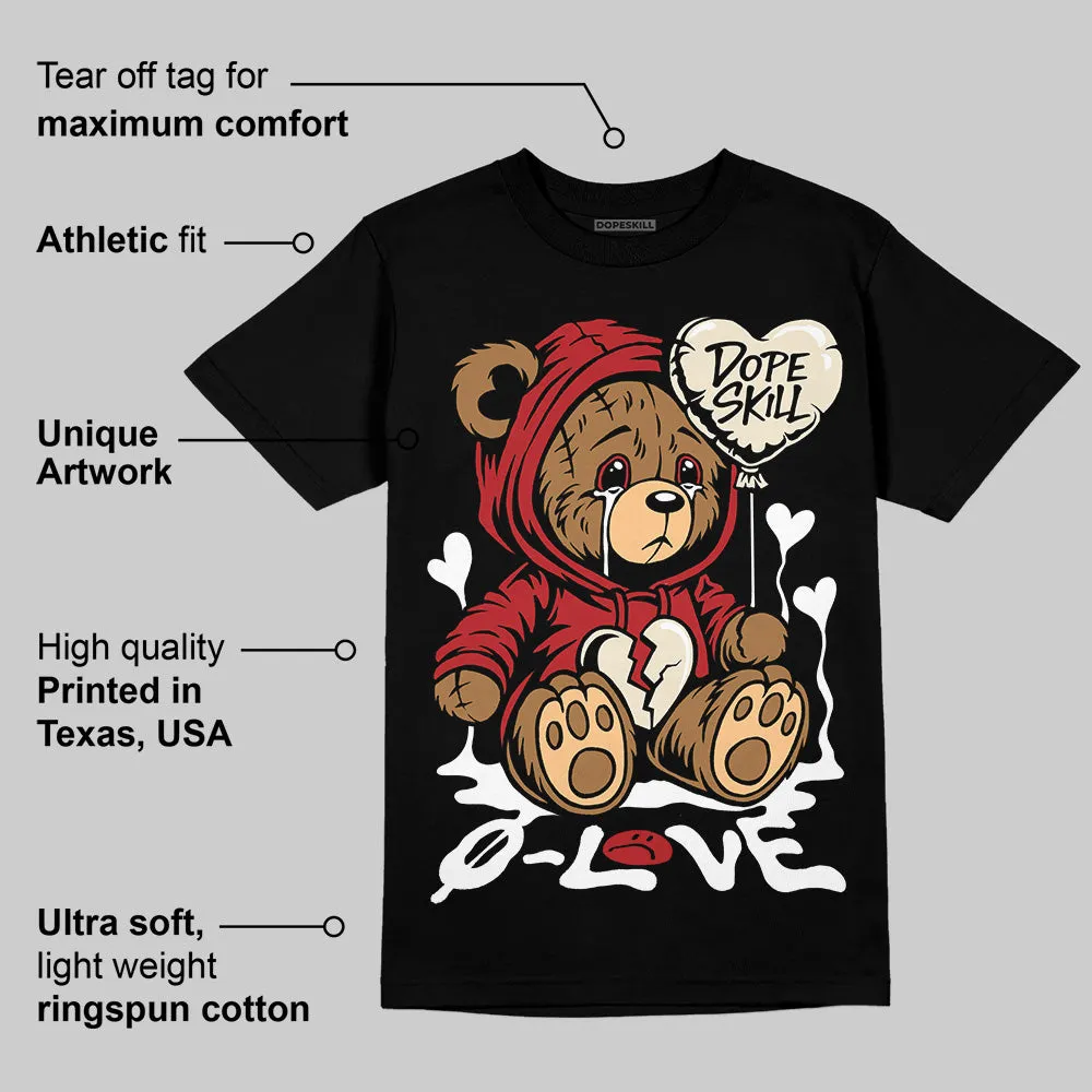 Black Toe Reimagined 1s DopeSkill T-Shirt Broken Bear Graphic sold by DopeSkill product image thumbnail 4
