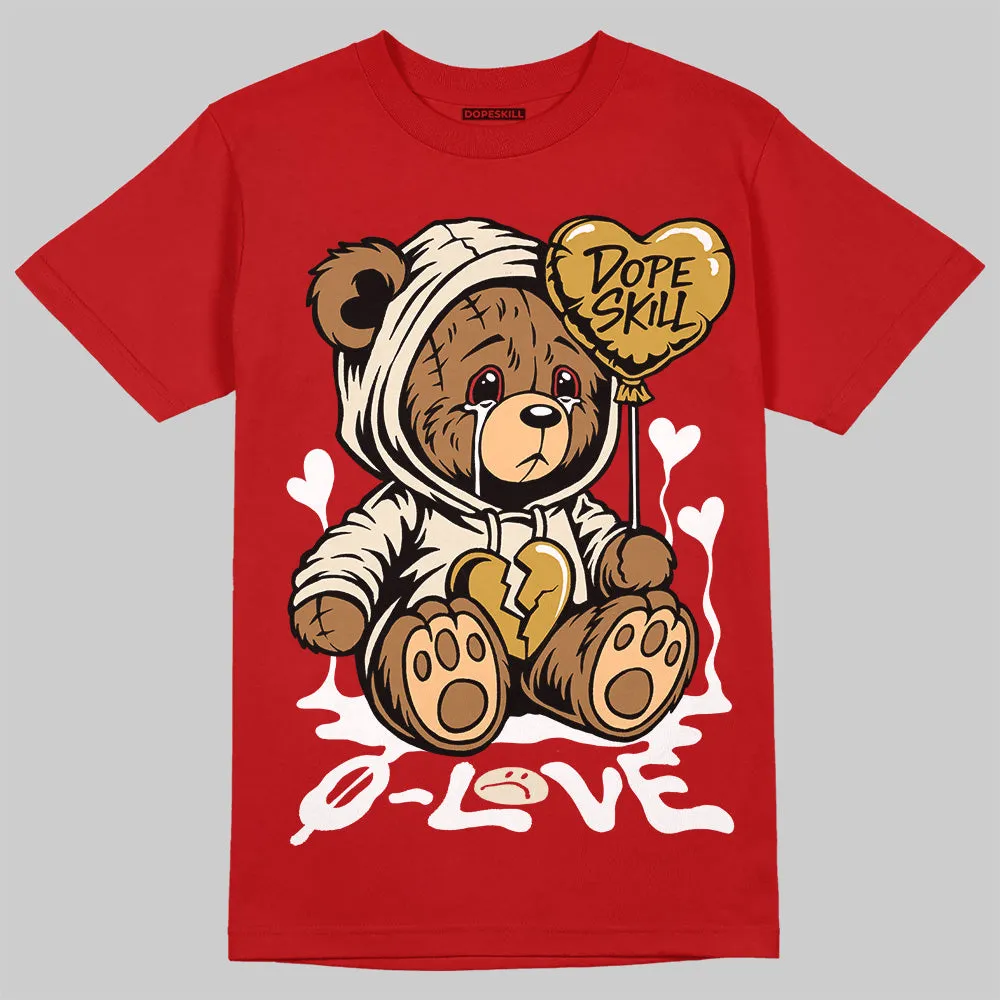 Black Toe Reimagined 1s DopeSkill T-Shirt Broken Bear Graphic sold by DopeSkill product image thumbnail 3
