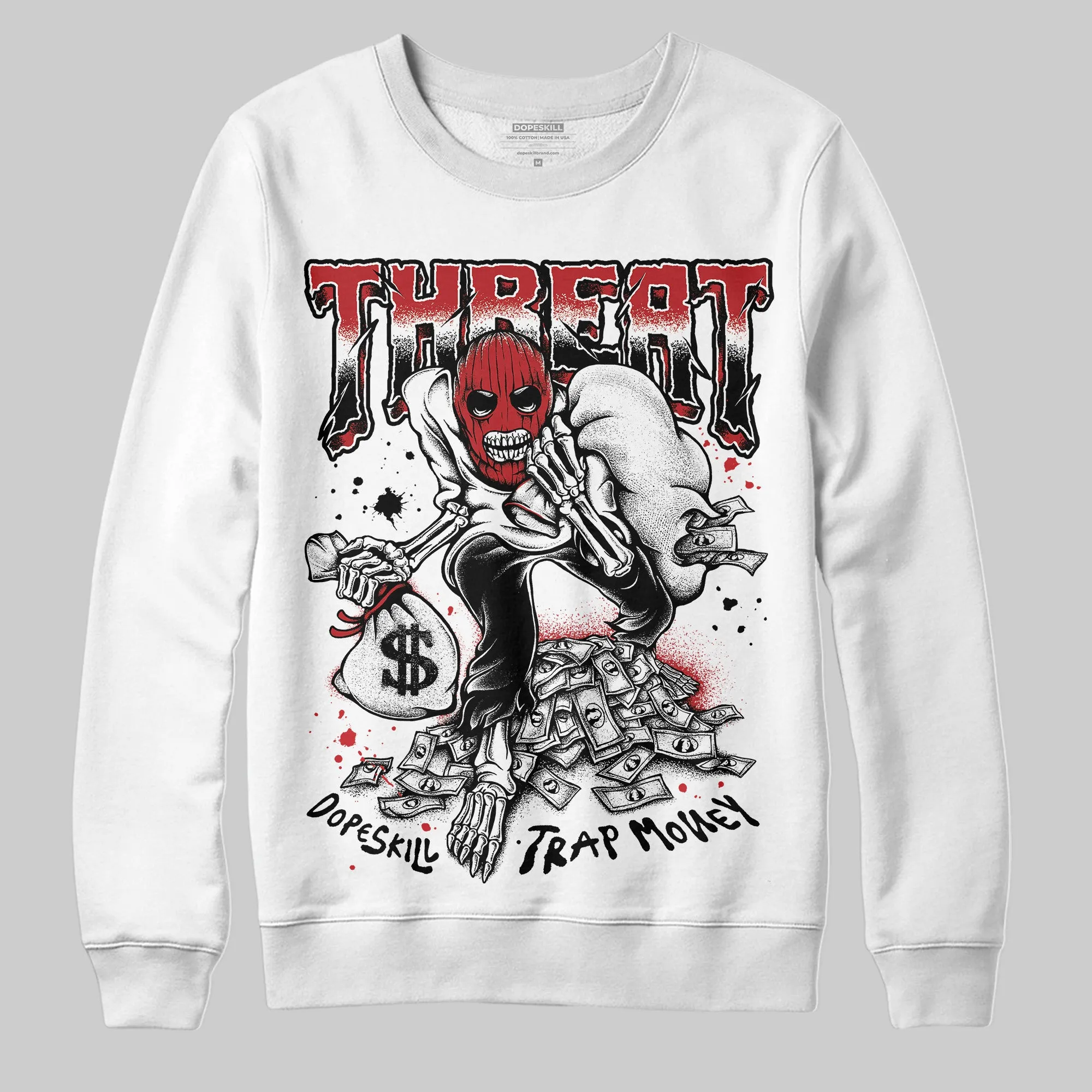 Black Toe Reimagined 1s DopeSkill Sweatshirt Threat Graphic sold by DopeSkill product image thumbnail 2