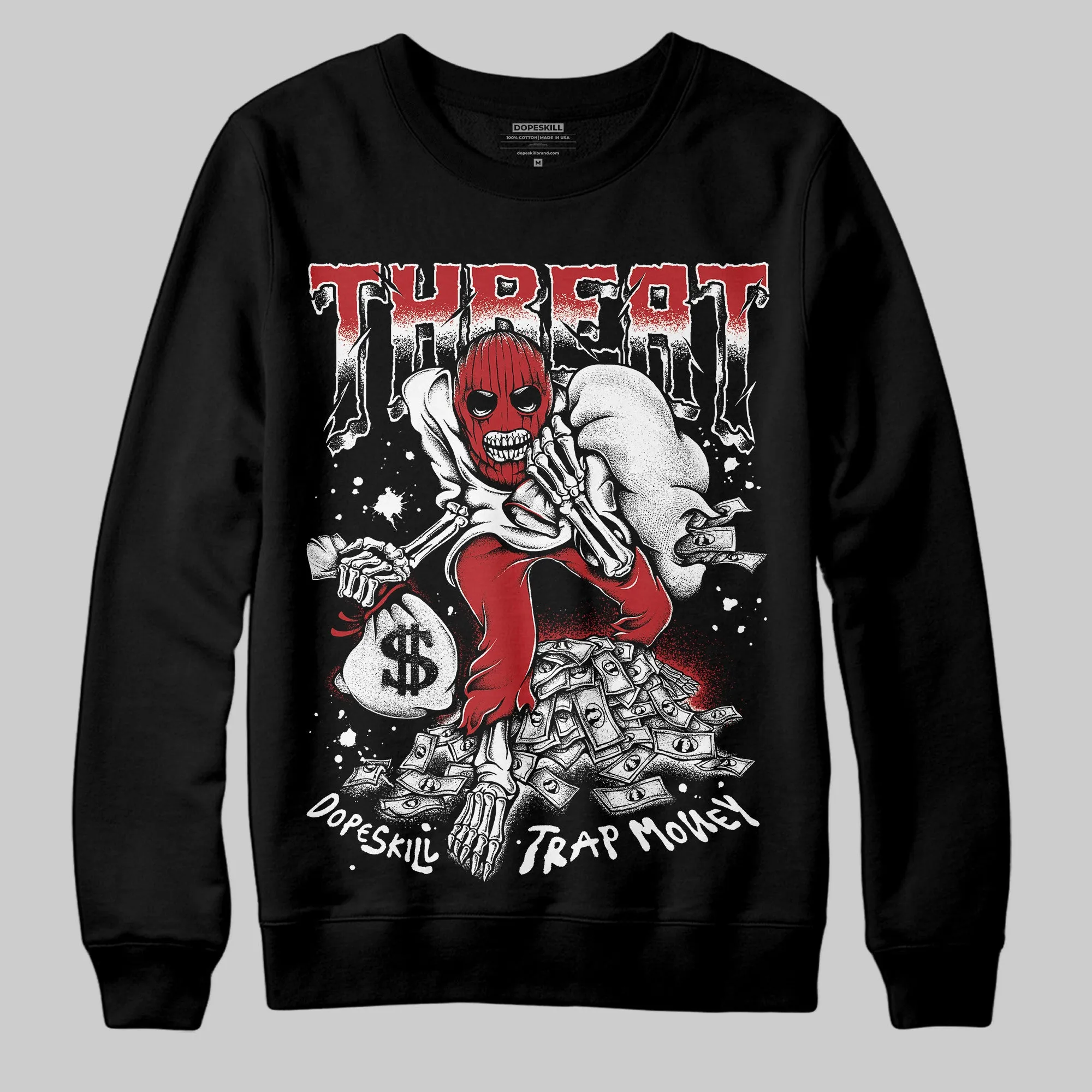 Black Toe Reimagined 1s DopeSkill Sweatshirt Threat Graphic sold by DopeSkill