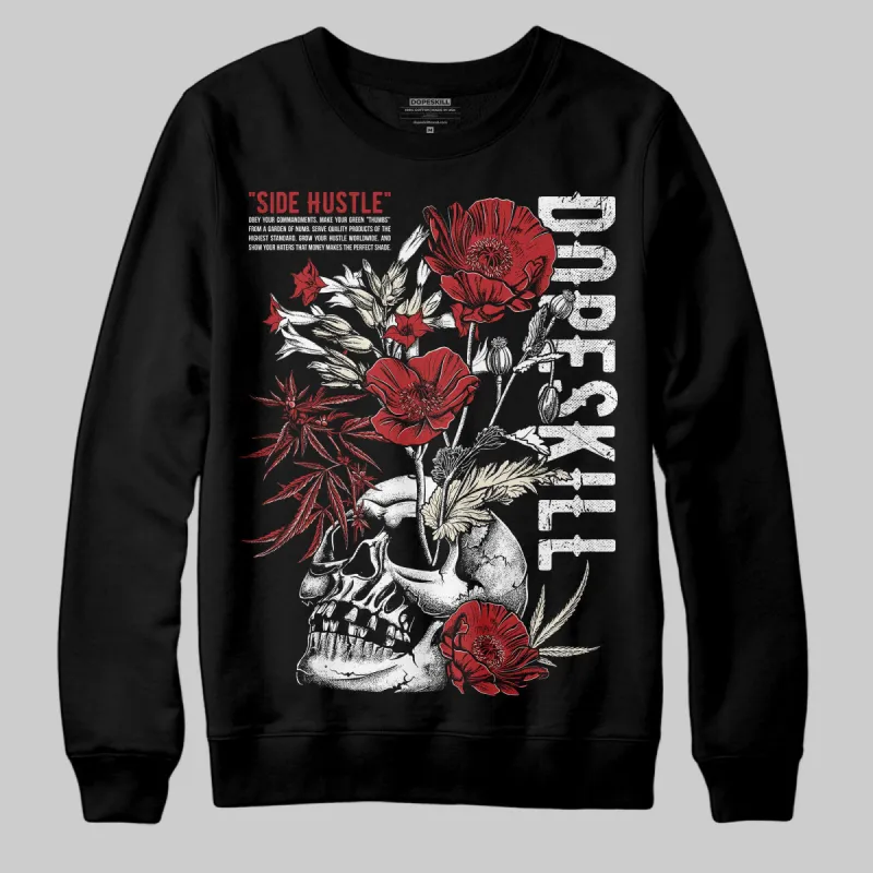 Black Toe Reimagined 1s DopeSkill Sweatshirt Side Hustle Graphic sold by DopeSkill