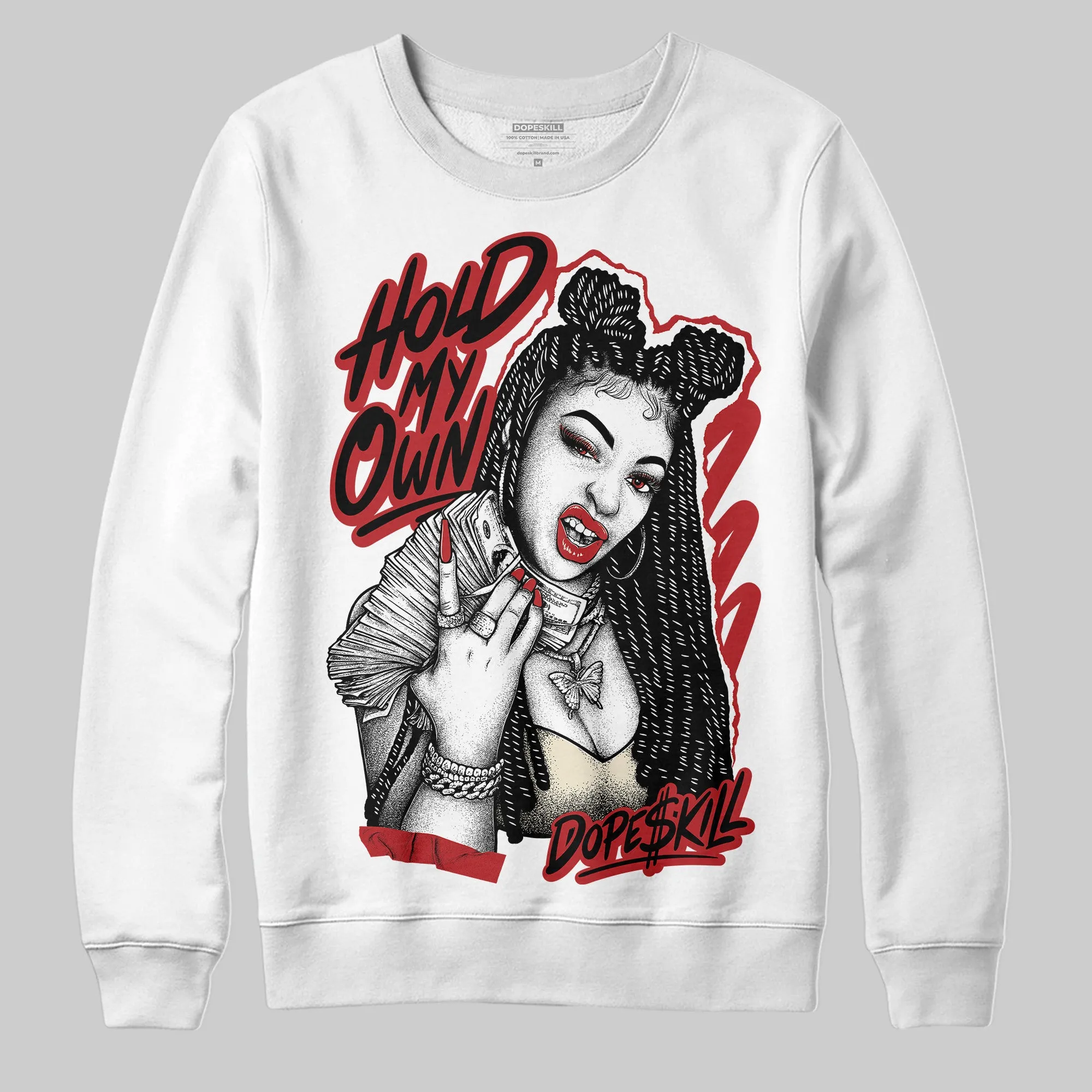 Black Toe Reimagined 1s DopeSkill Sweatshirt New H.M.O Graphic sold by DopeSkill product image thumbnail 2