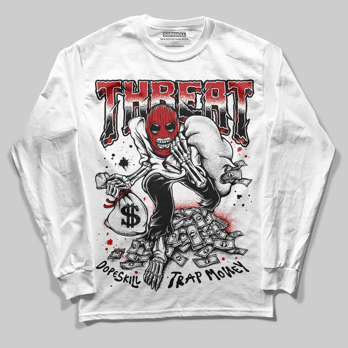 Black Toe Reimagined 1s DopeSkill Long Sleeve T-Shirt Threat Graphic sold by DopeSkill product image thumbnail 2