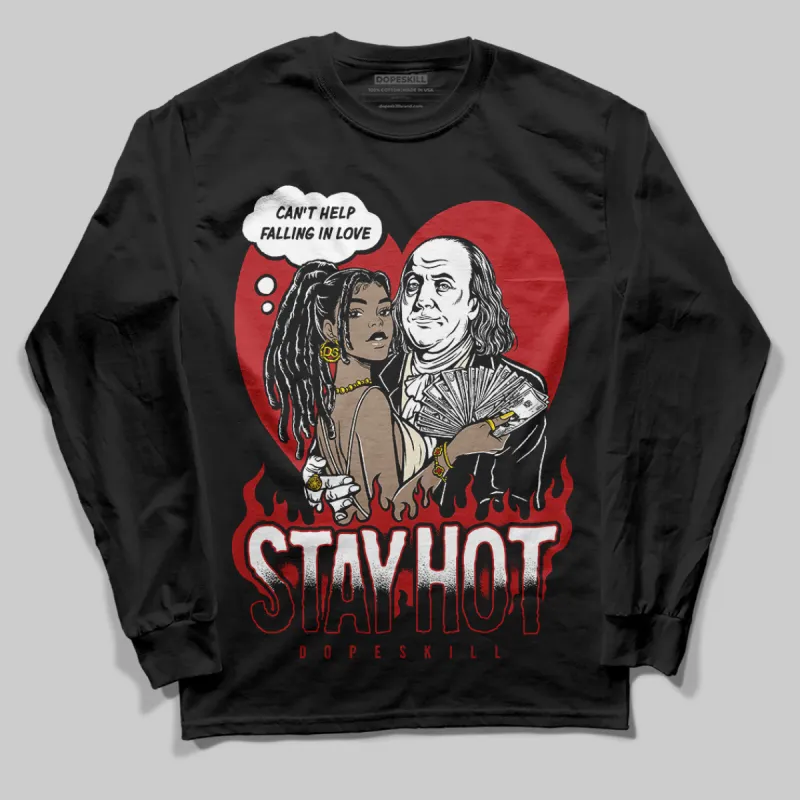 Black Toe Reimagined 1s DopeSkill Long Sleeve T-Shirt Stay Hot Graphic sold by DopeSkill