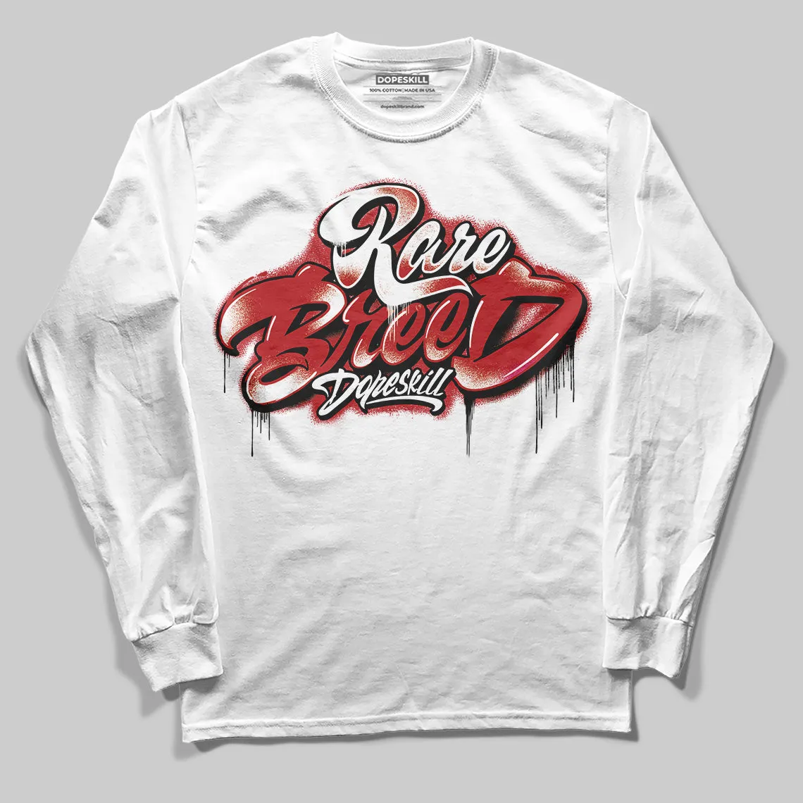 Black Toe Reimagined 1s DopeSkill Long Sleeve T-Shirt Rare Breed Type Graphic sold by DopeSkill product image thumbnail 2