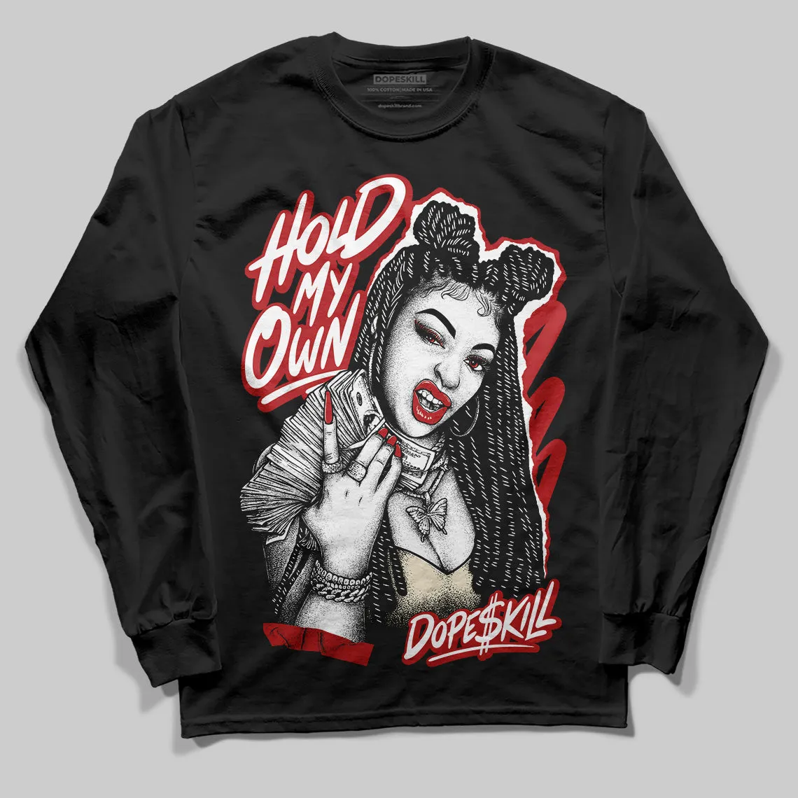 Black Toe Reimagined 1s DopeSkill Long Sleeve T-Shirt New H.M.O Graphic sold by DopeSkill