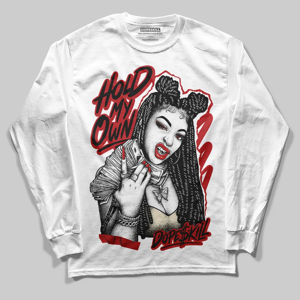 Black Toe Reimagined 1s DopeSkill Long Sleeve T-Shirt New H.M.O Graphic sold by DopeSkill product image thumbnail 2