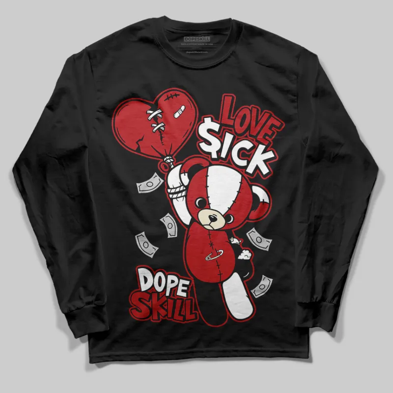 Black Toe Reimagined 1s DopeSkill Long Sleeve T-Shirt Love Sick Graphic sold by DopeSkill