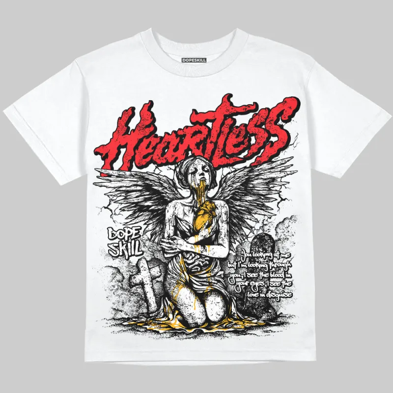 Red Collection DopeSkill Oversize Print T-Shirt Heartless Graphic sold by DopeSkill