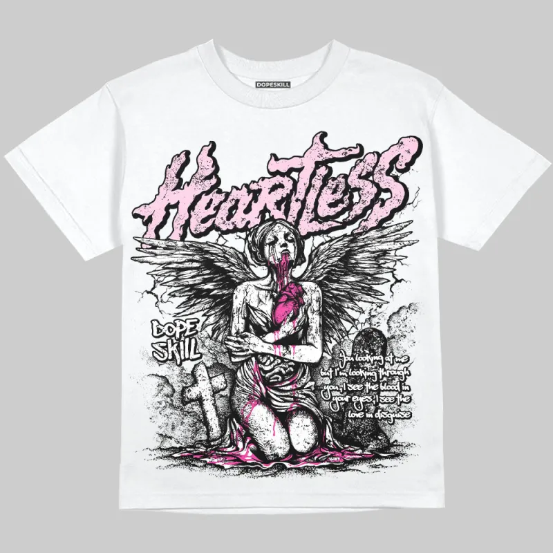 Pink Collection DopeSkill Oversize Print T-Shirt Heartless Graphic sold by DopeSkill