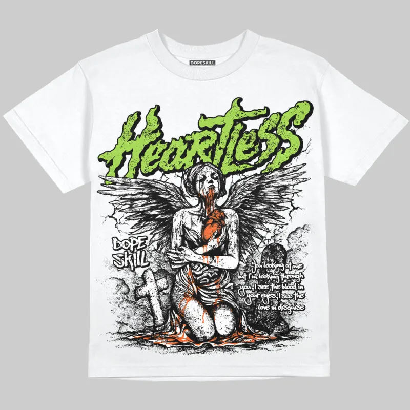 Neon Green Collection DopeSkill Oversize Print T-Shirt Heartless Graphic sold by DopeSkill