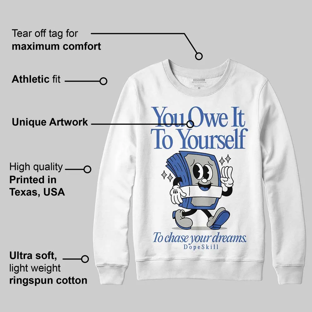 Lucky Shorts 3s DopeSkill Sweatshirt Owe It To Yourself Graphic sold by DopeSkill product image thumbnail 3