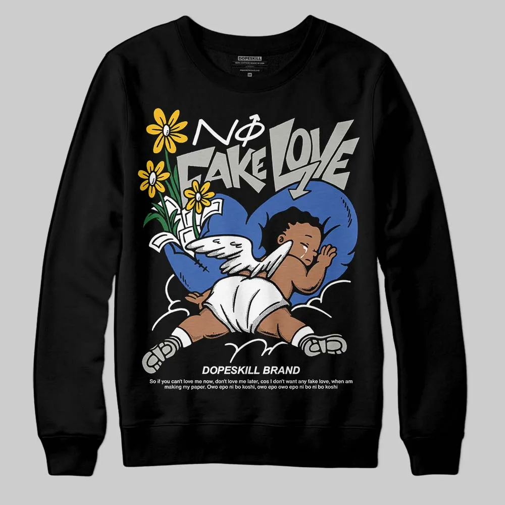 Lucky Shorts 3s DopeSkill Sweatshirt No Fake Love Graphic sold by DopeSkill product image thumbnail 2