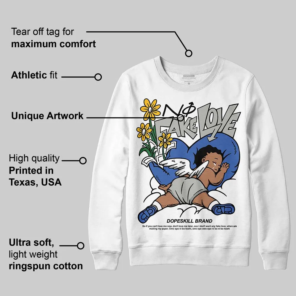Lucky Shorts 3s DopeSkill Sweatshirt No Fake Love Graphic sold by DopeSkill product image thumbnail 3