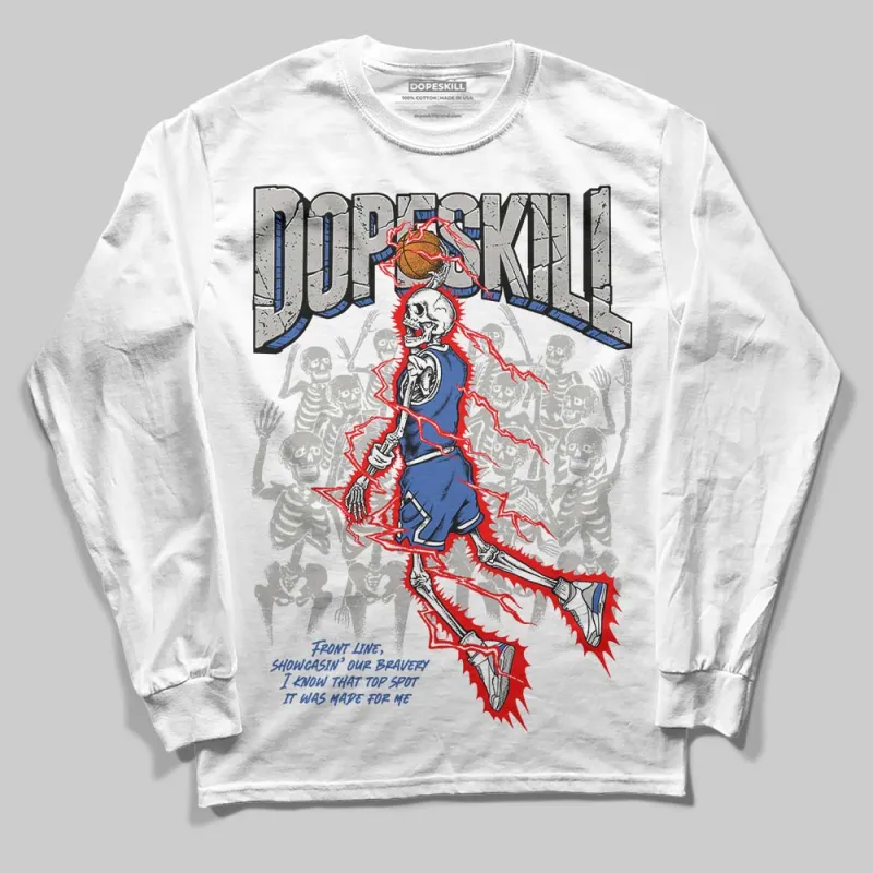 Lucky Shorts 3s DopeSkill Long Sleeve T-Shirt Thunder Dunk Graphic sold by DopeSkill