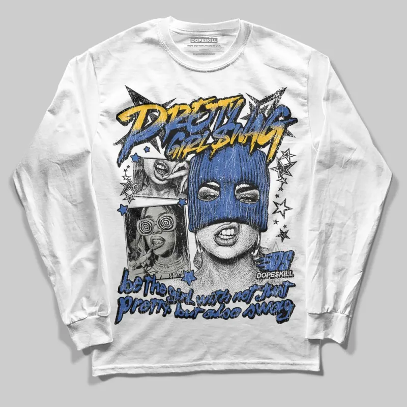 Lucky Shorts 3s DopeSkill Long Sleeve T-Shirt Pretty Girl Swag Graphic sold by DopeSkill