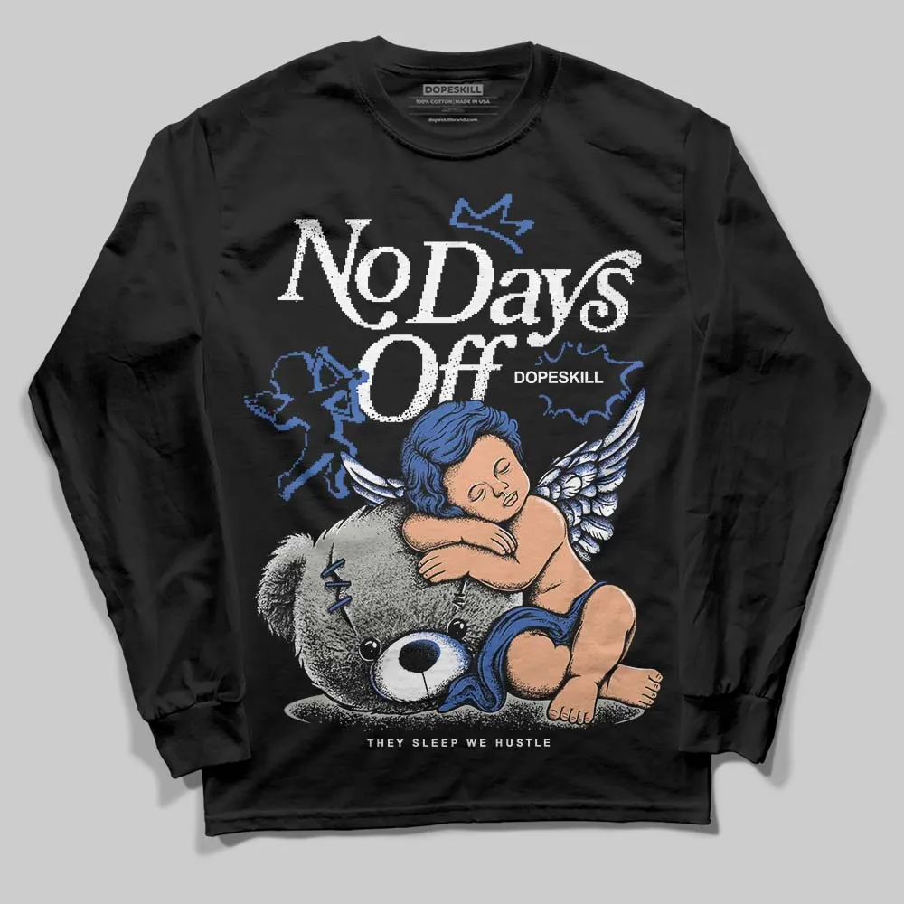 Lucky Shorts 3s DopeSkill Long Sleeve T-Shirt New No Days Off Graphic sold by DopeSkill product image thumbnail 2