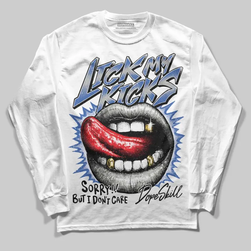 Lucky Shorts 3s DopeSkill Long Sleeve T-Shirt Lick My Kicks Graphic sold by DopeSkill