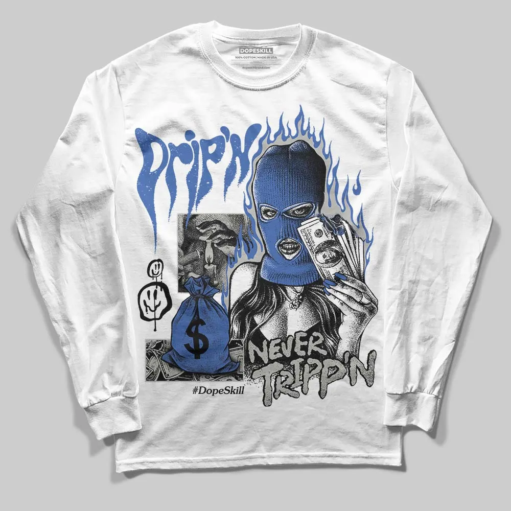 Lucky Shorts 3s DopeSkill Long Sleeve T-Shirt Drip'n Never Tripp'n Graphic sold by DopeSkill