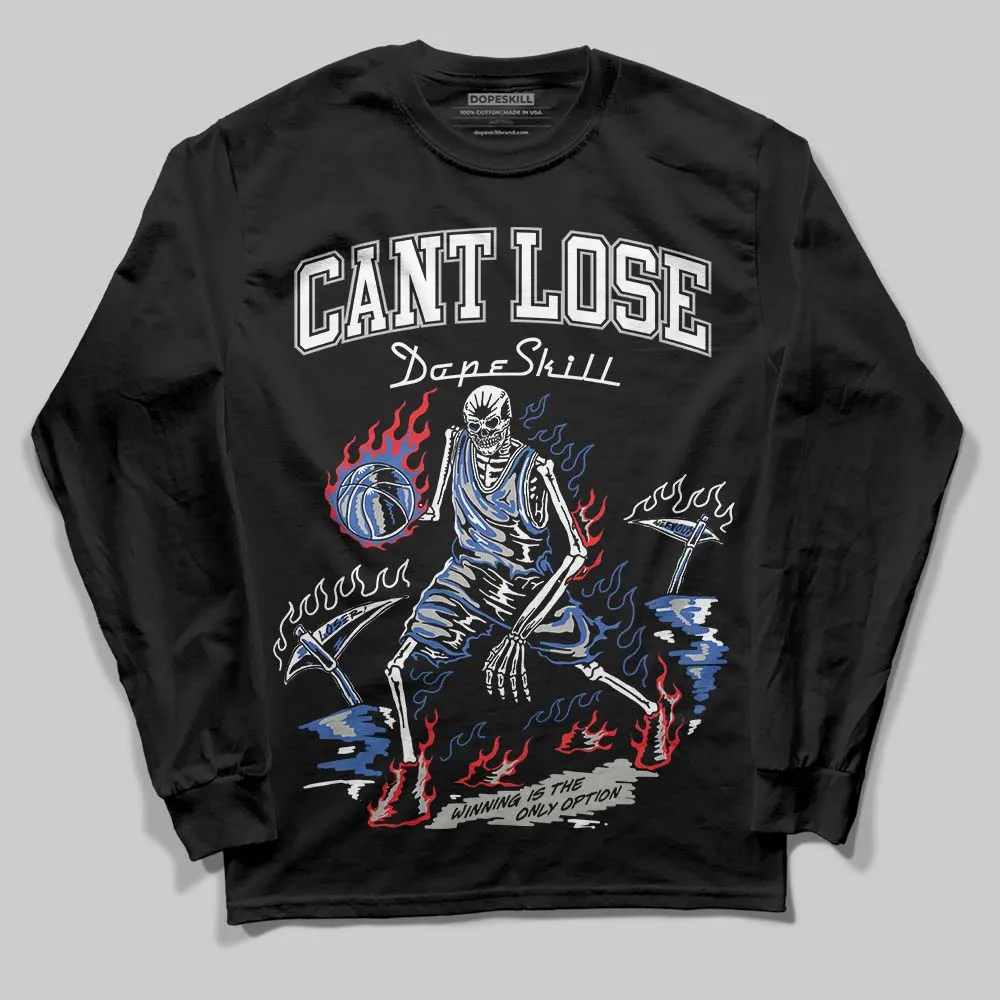 Lucky Shorts 3s DopeSkill Long Sleeve T-Shirt Cant Lose Graphic sold by DopeSkill product image thumbnail 2