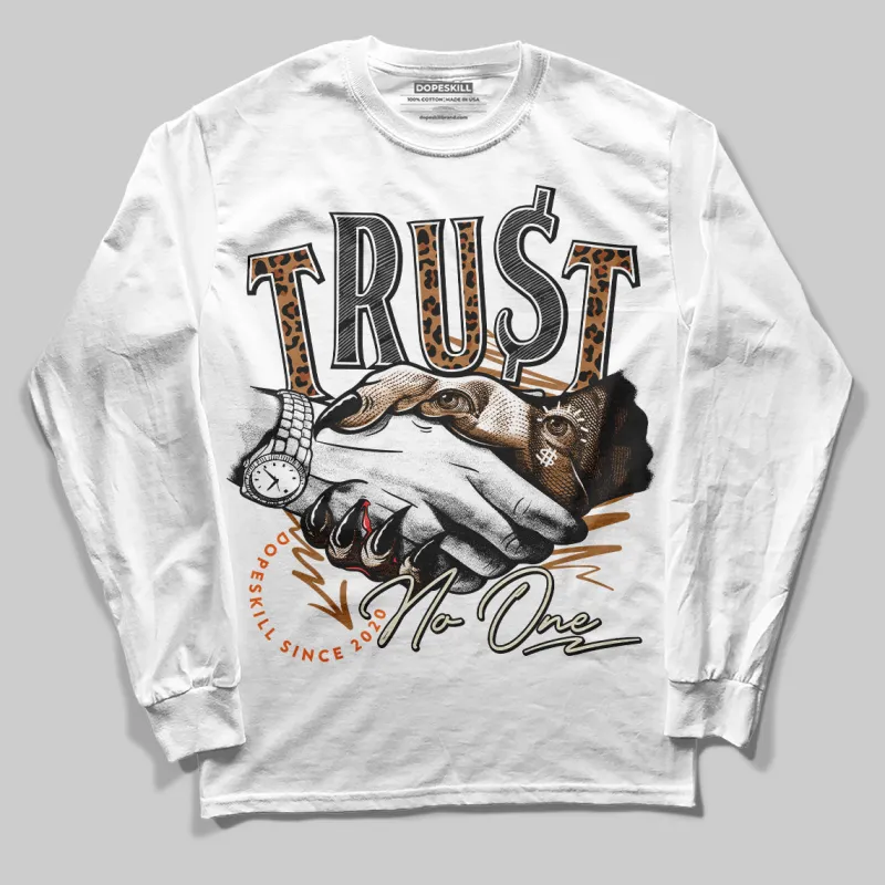 Samba Leopard Pack Preloved Red DopeSkill Long Sleeve T-Shirt Trust No One Graphic sold by DopeSkill