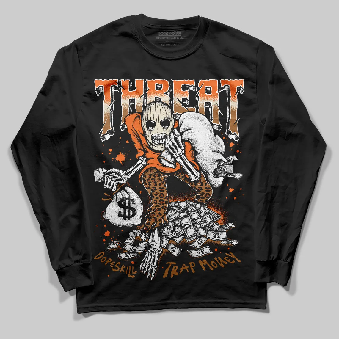 Samba Leopard Pack Preloved Red DopeSkill Long Sleeve T-Shirt Threat Graphic sold by DopeSkill product image thumbnail 2