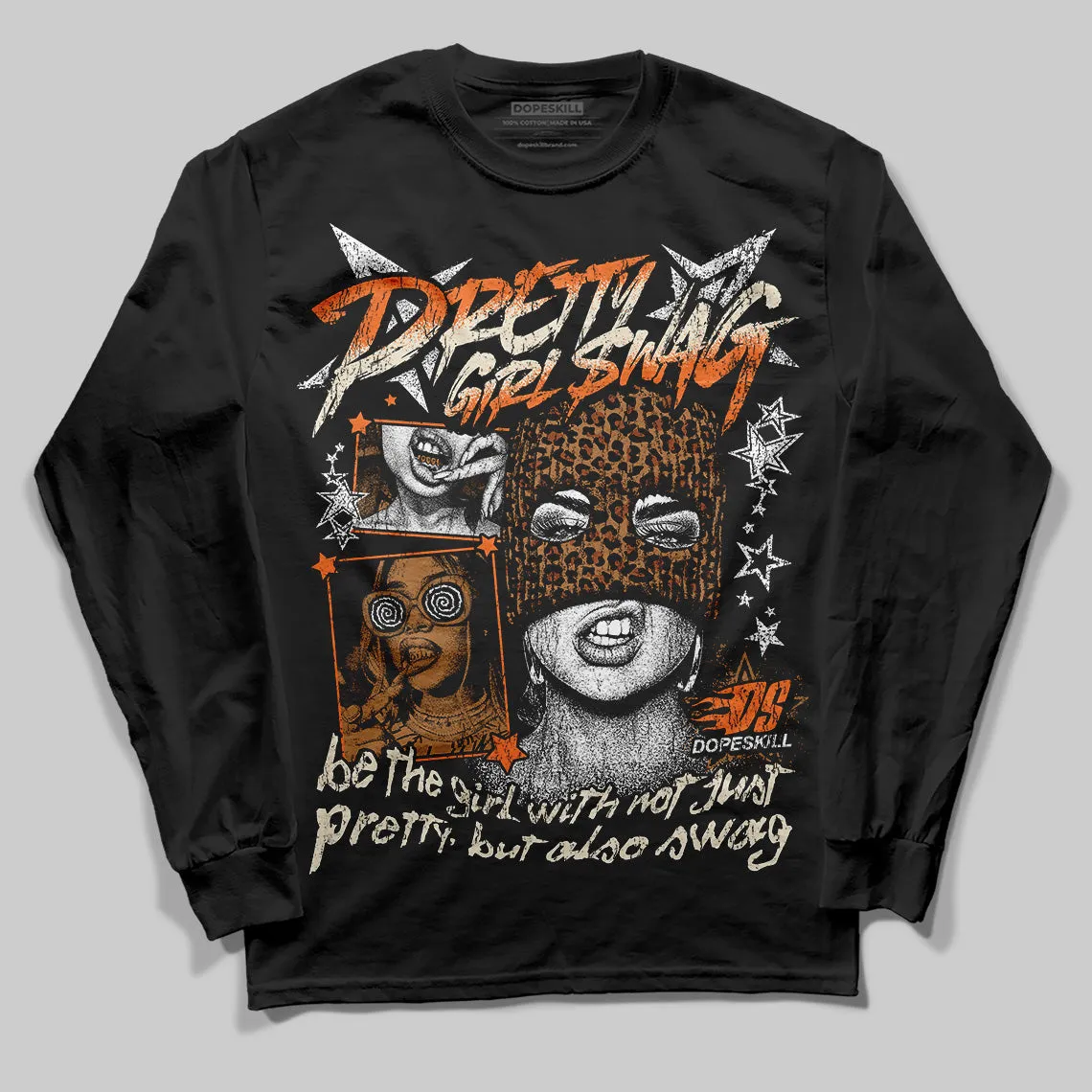 Samba Leopard Pack Preloved Red DopeSkill Long Sleeve T-Shirt Pretty Girl Swag Graphic sold by DopeSkill product image thumbnail 2