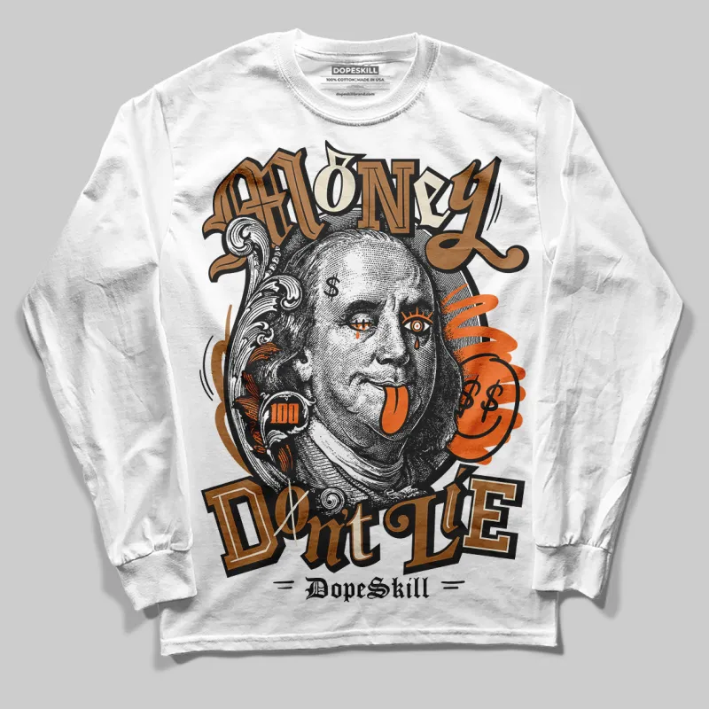 Samba Leopard Pack Preloved Red DopeSkill Long Sleeve T-Shirt Money Don't Lie Graphic sold by DopeSkill